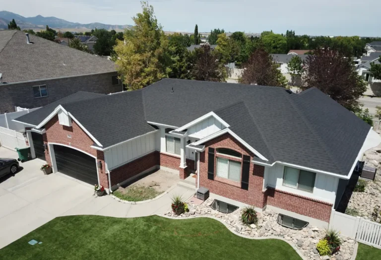 View of a house with best roofing materials from V3 in Roy